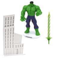 Tortová figúrka HULK avengers GREEN set