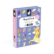 Janod: magnetické puzzle Unicorn Magnetibook