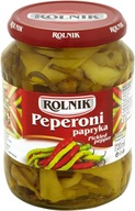 Paprika Rolnik Pepperoni Pasterizovaný výrobok 650g