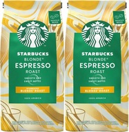 Starbucks Blonde Espresso zrnková káva 200g x2