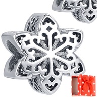 Charms Openwork Prívesok Snowflake S925 SILVER + krabička ZDARMA