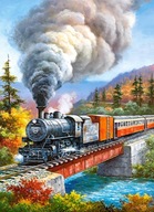 CASTORLAND Puzzle 200 dielikov Train Crossing - P