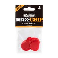 DUNLOP MAX-GRIP JAZZ III trsátko na gitaru 6 kusov