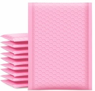 Ružové vodotesné bublinkové obálky 100 kusov C13