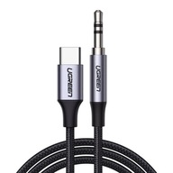 UGREEN USB-C na 3,5 mm AUX mini jack kábel, 1 m