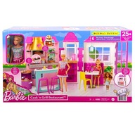 BARBIE Set Reštauračný gril Kuchynské príslušenstvo