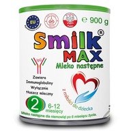 Smilk MAX 2 Pokračovacie mlieko pre deti 900g