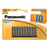 Batérie PANASONIC Alkaline Power 10x LR03 AAA