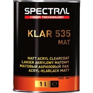 Matný bezfarebný lak NOVOL Spectral Klar 535 SR