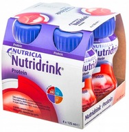 Nutridrink Proteín s príchuťou lesné ovocie 4 x 125 ml