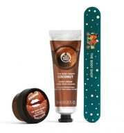 THE BODY SHOP Set Krém na ruky KOKOSOVÝ pilník COCONUT darček