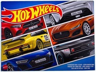 HOT WHEELS European Cars 2023 6 ks. Súprava HLK51