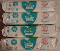 Pampers sensitive obrúsky 4 x 52 = 208 ks 4 samostatné balenia x 52