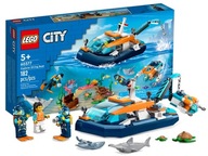 LEGO CITY 60377 VYŠETROVATEĽSKÁ POTÁPAČKA