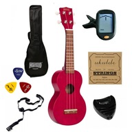 RED Soprán Ukulele Mahalo Kahiko SET