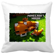 Vankúš + meno MINECRAFT rozprávka filmová hra darček