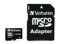 PAMÄŤOVÁ KARTA VERBATIM MICRO SDHC 32GB TRIEDA 10