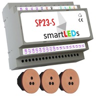 smartLEDs SP23-S LED schodiskový ovládač 3 SENZORY