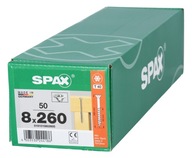 Stavebné skrutky SPAX 8x260 kužeľ 10ks