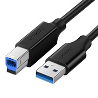 UZELENÝ KÁBEL PRE TLAČIAREŇ USB-A - USB-B 2m PRENOS DÁT AŽ 5 Gb/s