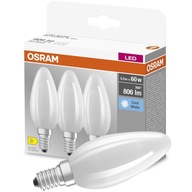 3x E14 LED žiarovka 5,5W = 60W 4000K OSRAM FILAMENT