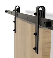 BARN DOOR LOFT Systém posuvných dverí Set 2M