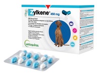 Vetoquinol Zylkene 450 mg 10 kapsúl stres úzkostný pes