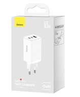 Baseus 65W viacnásobná USB nabíjačka so 100W rýchlonabíjacím káblom