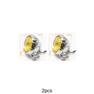 2x Bobber Lamp Moto Yellow svetlomety na motorku