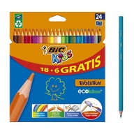 BIC KIDS EVOLUTION EKO BEZDREVNÉ CERUŽKOVÉ PALUBKY PRE DETI 24 FAREB