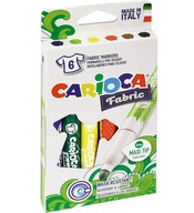 Fixky na látky Carioca Cromatex 6 farieb