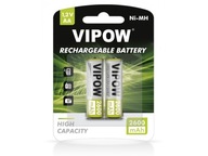 VIPOW HR6 2600 mAh Ni-MH batérie 2 ks/bl