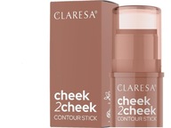 CLARESA Cheek 2 Cheek Krémová bronzová tyčinka č. 02 Milk Choco 5,5 g