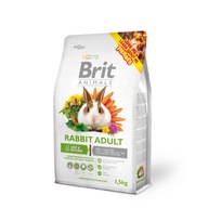 Brit Animals Rabbit Kompletné dospelé suché krmivo pre králiky 1,5 kg