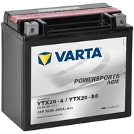 Batéria do motocykla Varta YTX20-BS 18Ah 250A