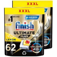 Kapsule do umývačky riadu Finish Ultimate Plus 124 Lem