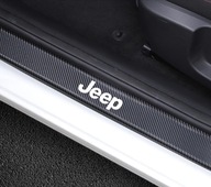 Jeep - Ochranné nálepky na prah dverí s logom, dodanie 24 hodín