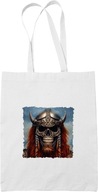 Skull Skeleton Bag biela 7