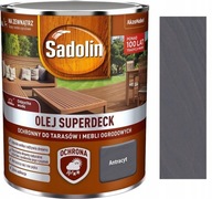 SADOLIN SUPERDECK OLEJ NA TERASY 5L ANTRACIT