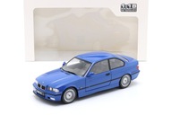 BMW M3 (E36) kupé 1996 Santorini Blue Solido 1:18 Model auta S1803912