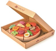 Tender Leaf Toys: Drevená pizza s polevou