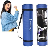 JOGA MAT fitness soft NBR na cvičenie 183x61 hrúbka 1cm + HMS popruhy