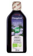 Za studena lisovaný ľanový olej s vysokým obsahom linolénovej bio 250 ml - OMEGALEN