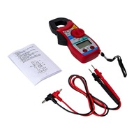 Červený multimeter ampérmeter elektromer