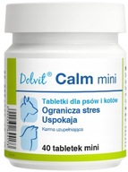 Dolvit Calm Mini pre stres sa upokojuje pre psa a kartu Cat 40. mini