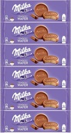 Oblátky Milka Choco Wafer s kakaovým krémom 150 g x6