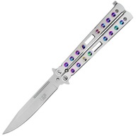 Butterfly balisong butterfly zatvárací nôž Joker JKR441 Clip Point Puno