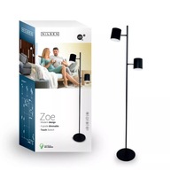 Stojacia LED lampa ZOE FLOOR Nilsen čierna PX045