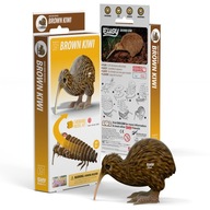 Hnedé kiwi Eugy. Ekologické 3D puzzle