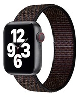 ŠPORTOVÝ REMienok NA HODINKY APPLE 42 44 45 49MM NYLON SPORT BLACK